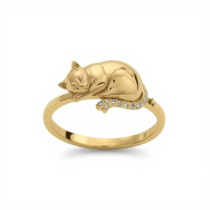 Sleeping Cat Ring
