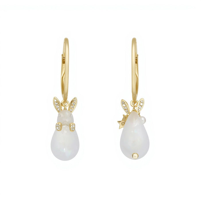 Rabbit Charm Earrings