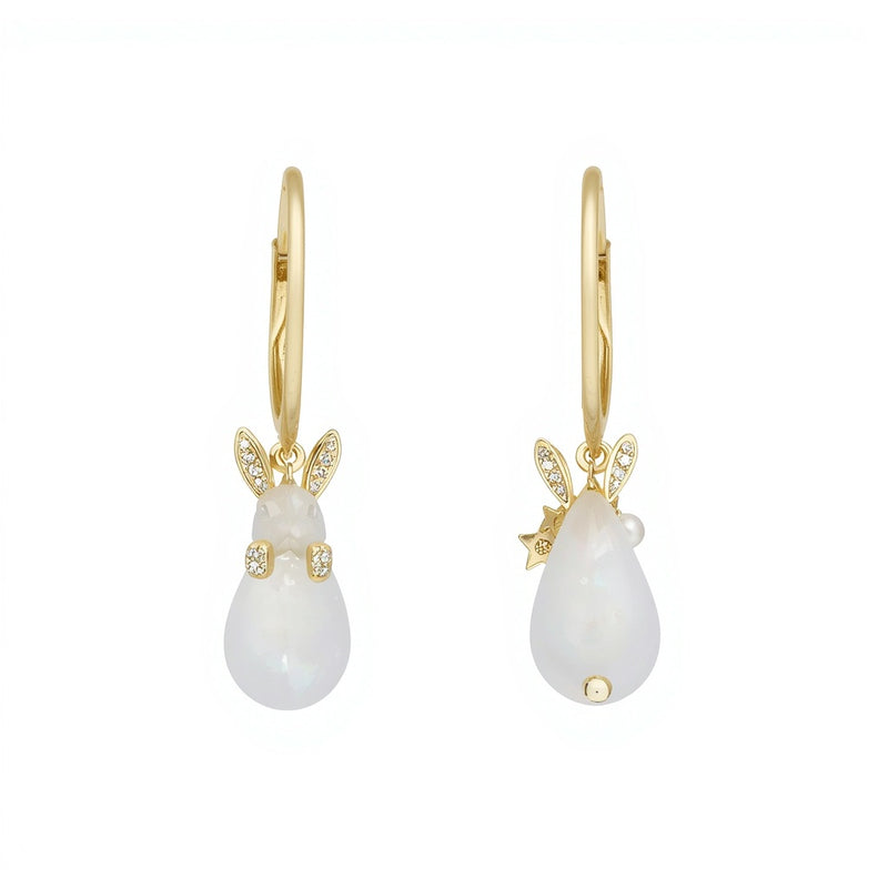 Rabbit Charm Earrings